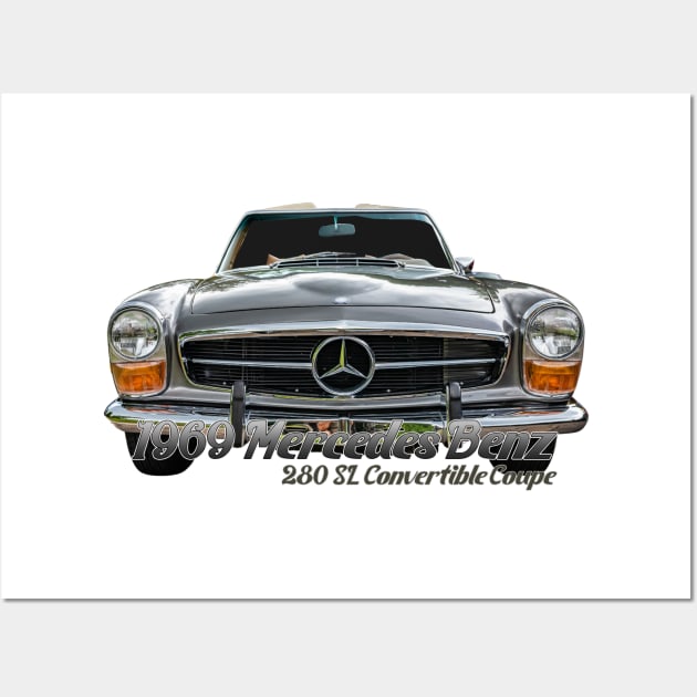 1969 Mercedes Benz 280 SL Convertible Coupe Wall Art by Gestalt Imagery